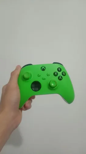 Controle Xbox séries S verde