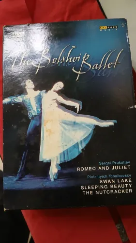 Box com 4 DVDS Ballet Bolshoi