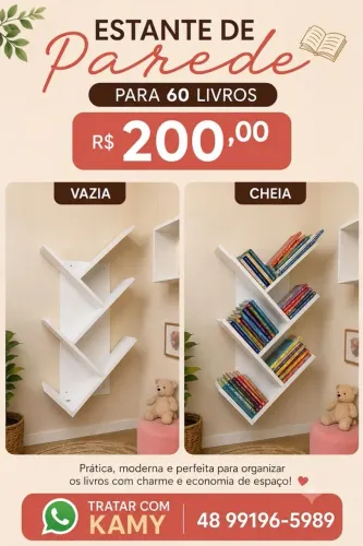 Estante de Livros