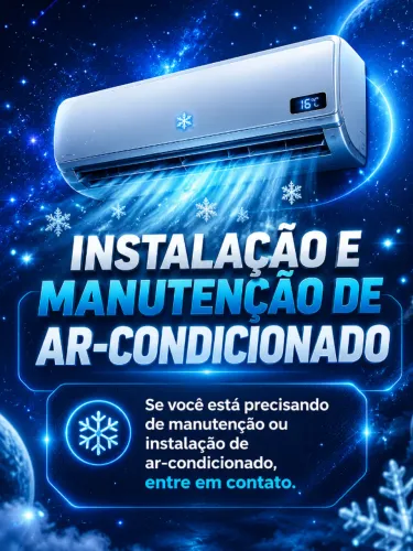 Manutenção de ar condicionado.. novo ou usado ..