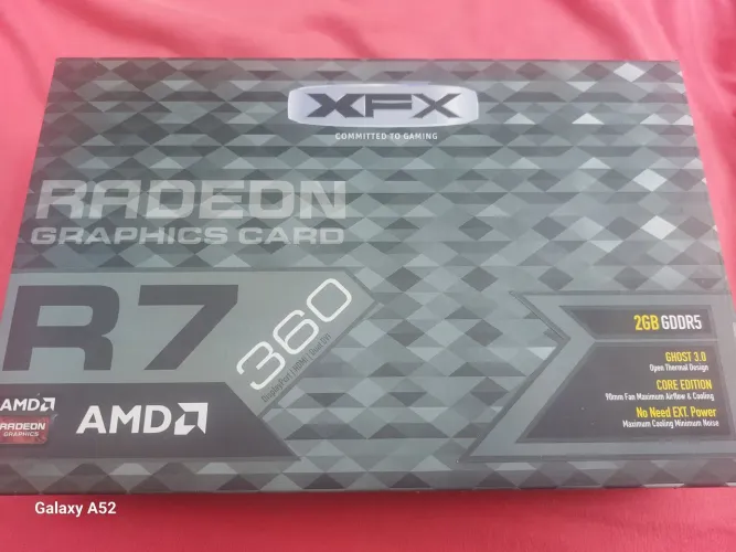  R7 360 2GB XFX (defeito)
