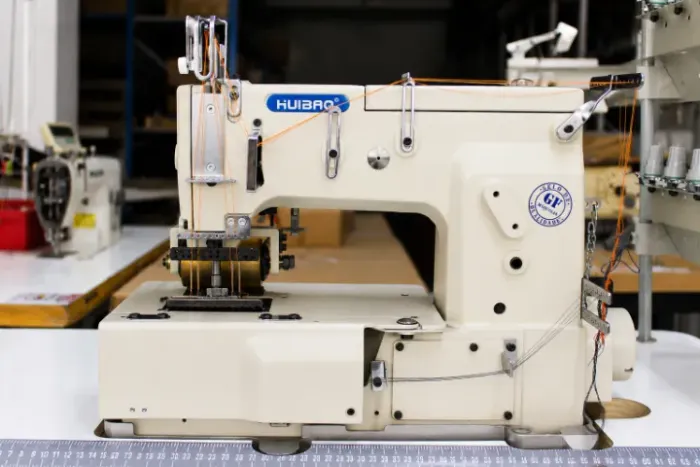 Ponto Corrente 12 agulhas 1/4 Plana Direct Drive - Huibao - GF Máquinas