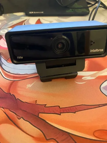 Webcam Intelbras 720p c/ microfone 