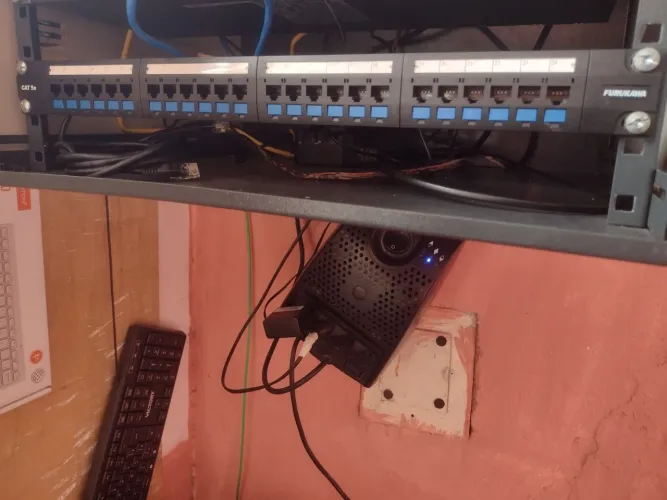 Patch Panel 24 portas CAT 5e FURUKAWA