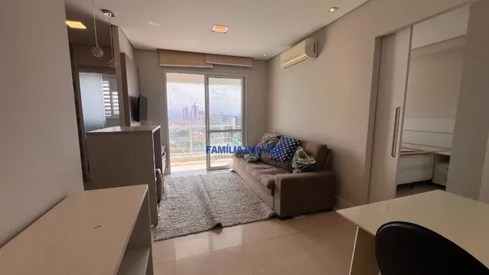 Apartamento para alugar 1 quarto lazer no Emirado Boqueirão Santos