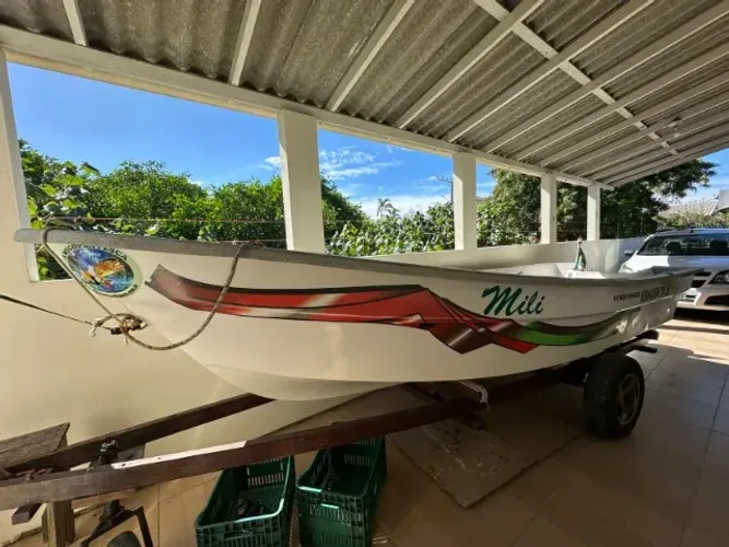 BARCO DE FIBRA KRAUSE TR 16' À VENDA - ESPORTE E RECREIO