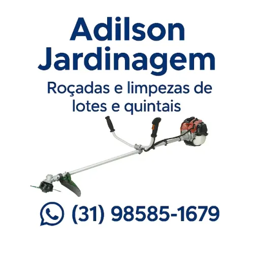 Adilson Jardinagem - Roçadas e Limpeza de Lotes e Quintais
