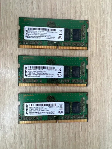 Memória 8GB DDR4 notebook