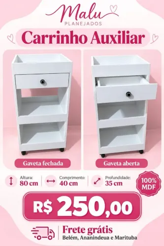 Promoção carrinho auxiliar