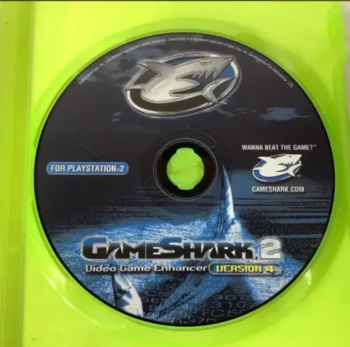 Gameshark 2 Ps2 Original Versão 4.1