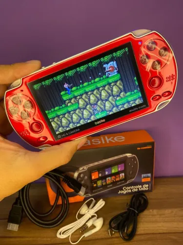 Vídeo Game Portátil - Ba-CON12863 - BASIKE muitos jogos <br>