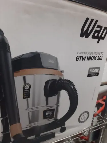 WAP Aspirador de Água e Pó GTW 1900 w 127 v - 400 reais