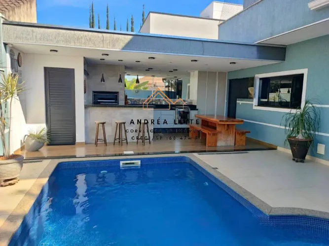 Casa em condomínio com 3 suítes e piscina à venda no Villa dos Ingleses