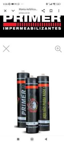 Vendo manta asfáltica aluminizada 3mm tipo II poliéster