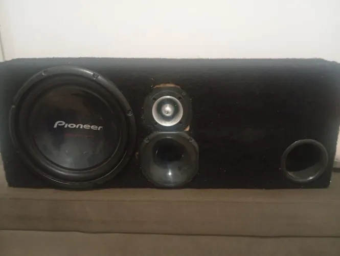 Caixa de som trio pionner