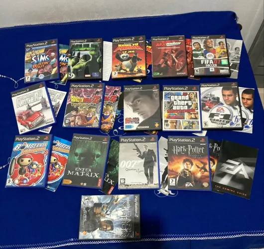 lote jogos originais americanos e europeus para playstation 2