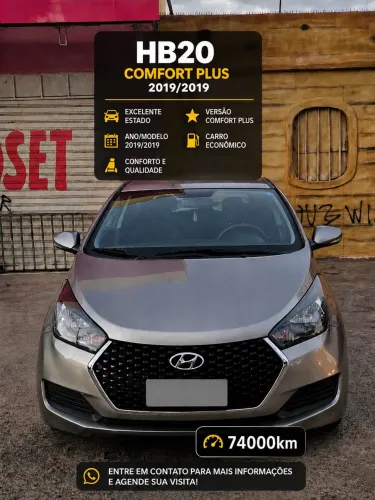 Hyundai HB20 C./c.plus/c.style 1.6 Flex 16V Mec. 2019