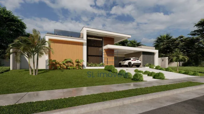 Casa Moderna com 3 Quartos (2 Suítes), Piscina e Área Gourmet no Viverde I Rio das Ostras