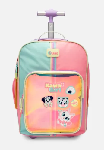 Mochila Puket vem com adesivo