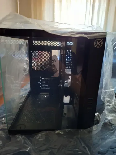 Gabinete Kalkan Midgard, Mid Tower, Lateral em Vidro, Micro-ATX, Preto - KLK00039