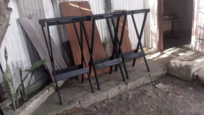 Bistrô alto 1,05 abre e fecha pronta entrega preto