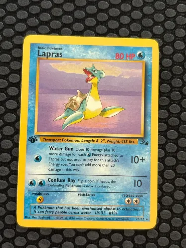 Lapras First Edition 1995 ING SP+