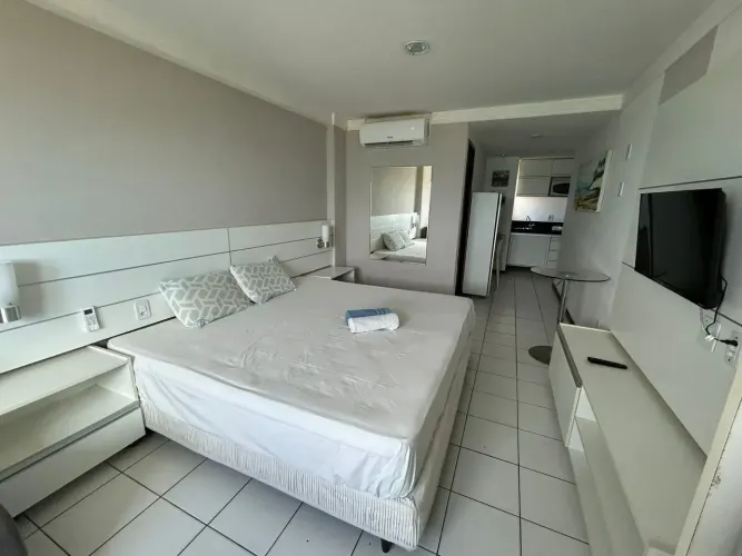 Oportunidade de investimento - Flat em Ponta Negra - Vista Mar