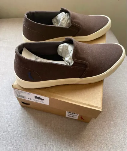 Tenis Sapato Casual Reserva Slip On Marrom 41