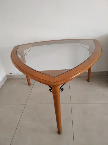 Venda mesa com tampo de vidro