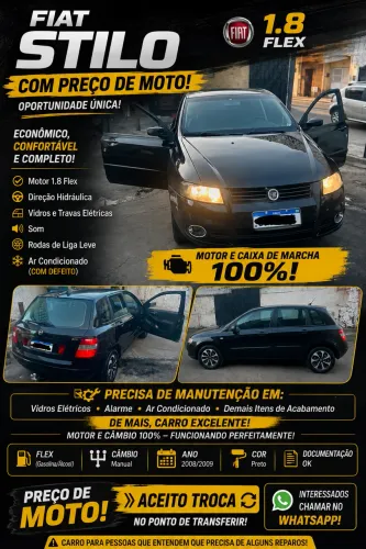 Fiat Stilo 1.8/ 1.8 Connect Flex 8V 5P 2007