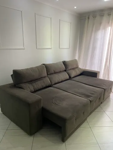Sofá 2.80 retrátil reclinável
