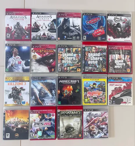 Qualquer jogo de PS3 - R$ 44,99 - Parcelo em até 12x