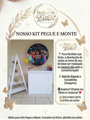 Kit Pegue e Monte Festa