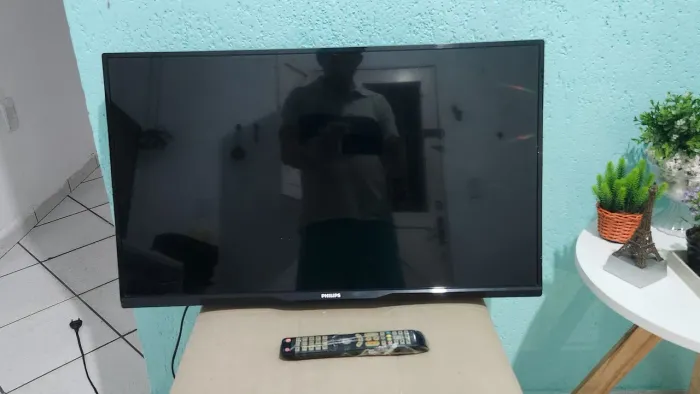 Tv 32 polegada não e smart