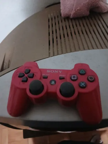 Controle ps3 original vermelho. Ler a descrição 