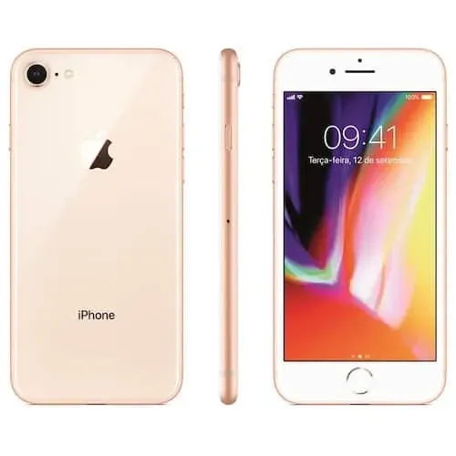 iPhone 8 normal pegando tudo