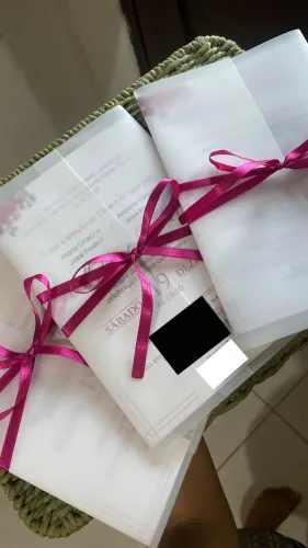Convites de casamento 