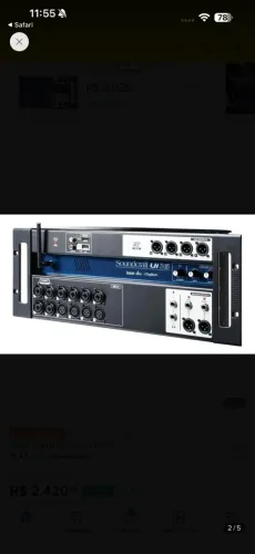 Mesa digital Soundcraft Ui16