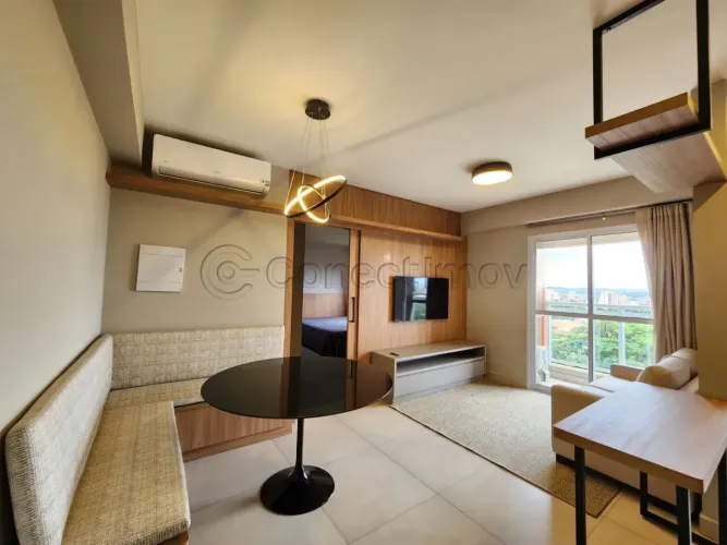 Apartamento kitchnet de 39m² com 01 quarto sendo suíte disponível para locação - Jardim Ca