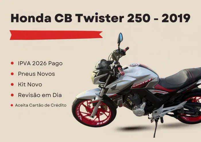 Cb twister 250cc