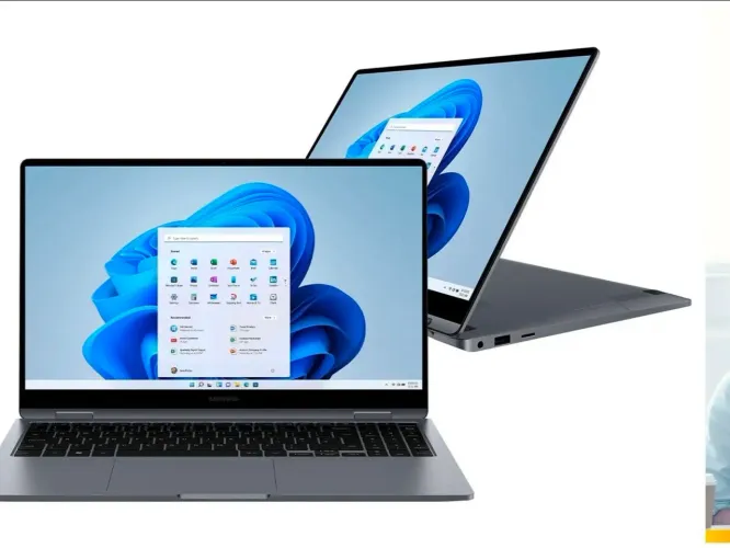 Notebook Samsung book4 360 processador I7, 16GB de RAM, 1 TB de SSD, touch-screen. 
