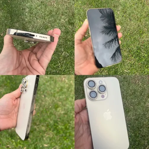 iphone 14 pro, 128 memória, 85% saúde de bateria!