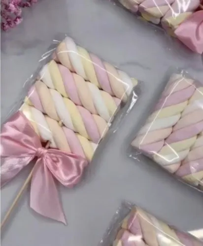 15 Pirulito de marshmallow