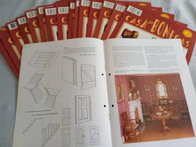 Fasciculos da revista Casa de Bonecas 1997