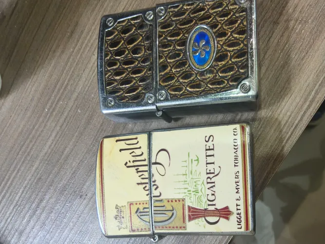 2 isqueiros Vintage Tipo Zippo