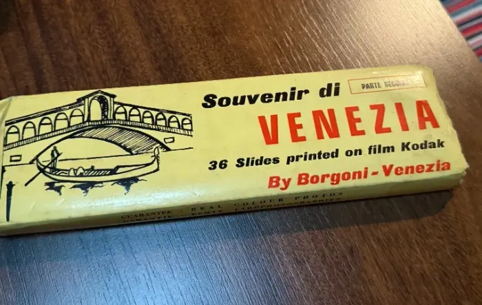 Slides Souvenir VENEZIA 36 Slides printed on film Kodak By Borgoni - Venezi