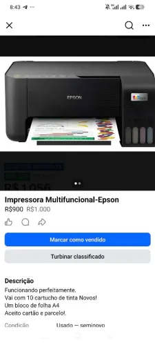 Impressora Multifuncional-Epson