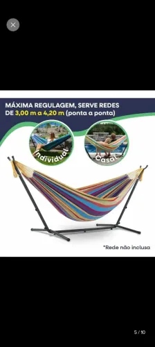 Suporte rede de descanso