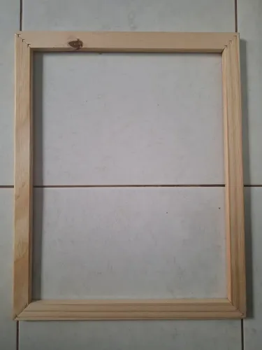 Chassi de madeira para tela, 40x50cm