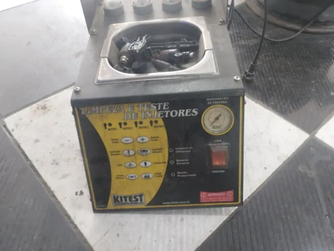 Máquina de limpeza de bicos injetor 